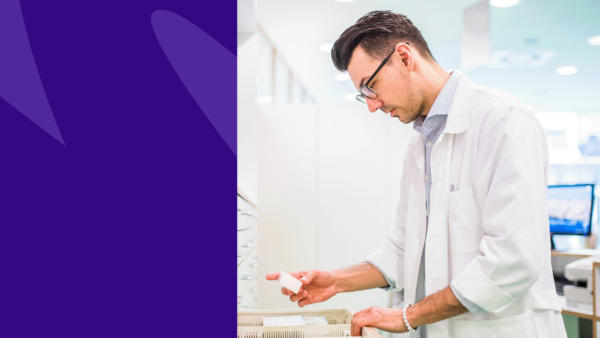 Can a pharmacist refuse to fill a prescription? An image of a pharmacist