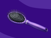 A hair brush - finasteride for female hair loss