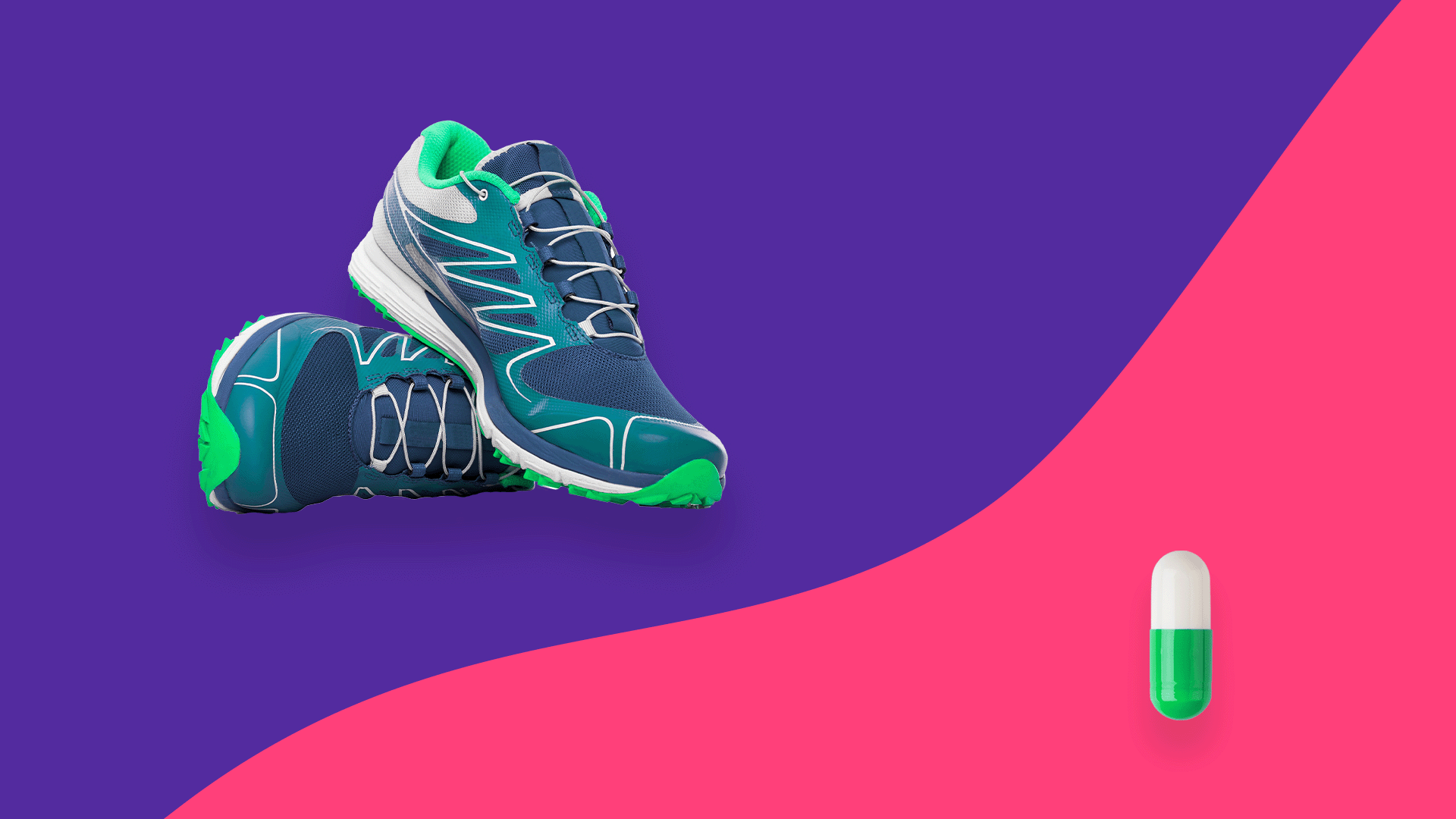 Sneakers and pill — working out on Vyvanse