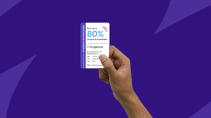 A pharmacy discount card