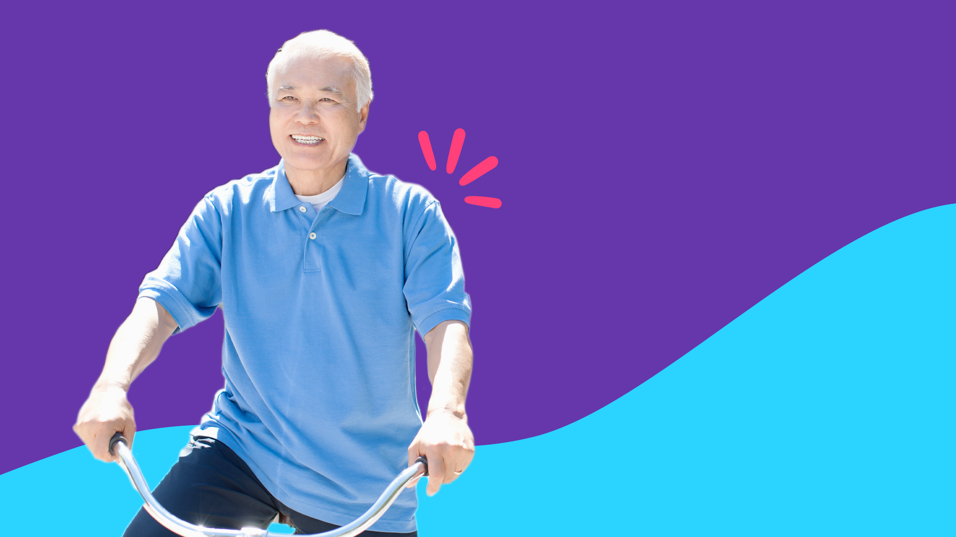 A man exercising represents men’s heart health