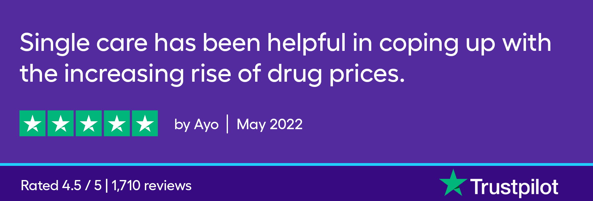 Single care has been helpful in coping up with the increasing rise of drug prices.