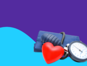 A blood pressure cuff represents how to lower blood pressure