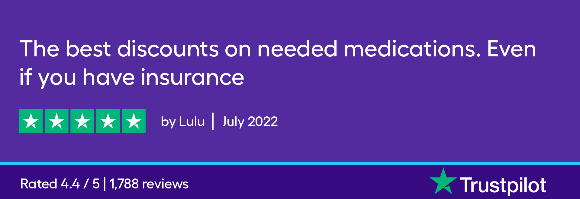 The best discounts on needed medications. Even if you have insurance.