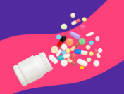 Rx pill bottle with spilled pills: What can I take instead of risperidone?