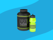 preworkout and drink bottle-is pre-workout bad for you