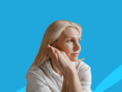 Older woman looking worried: Does Medicare cover mental health?