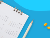 calendar next to medication - how many days can you take benzonatate