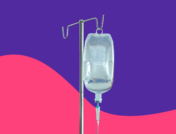 Chemotherapy IV bag