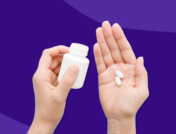 Hands holding Rx pills and pill bottle: Alternatives to Synjardy