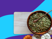 bowl of pumpkin seeds - pumpkin seeds benefits