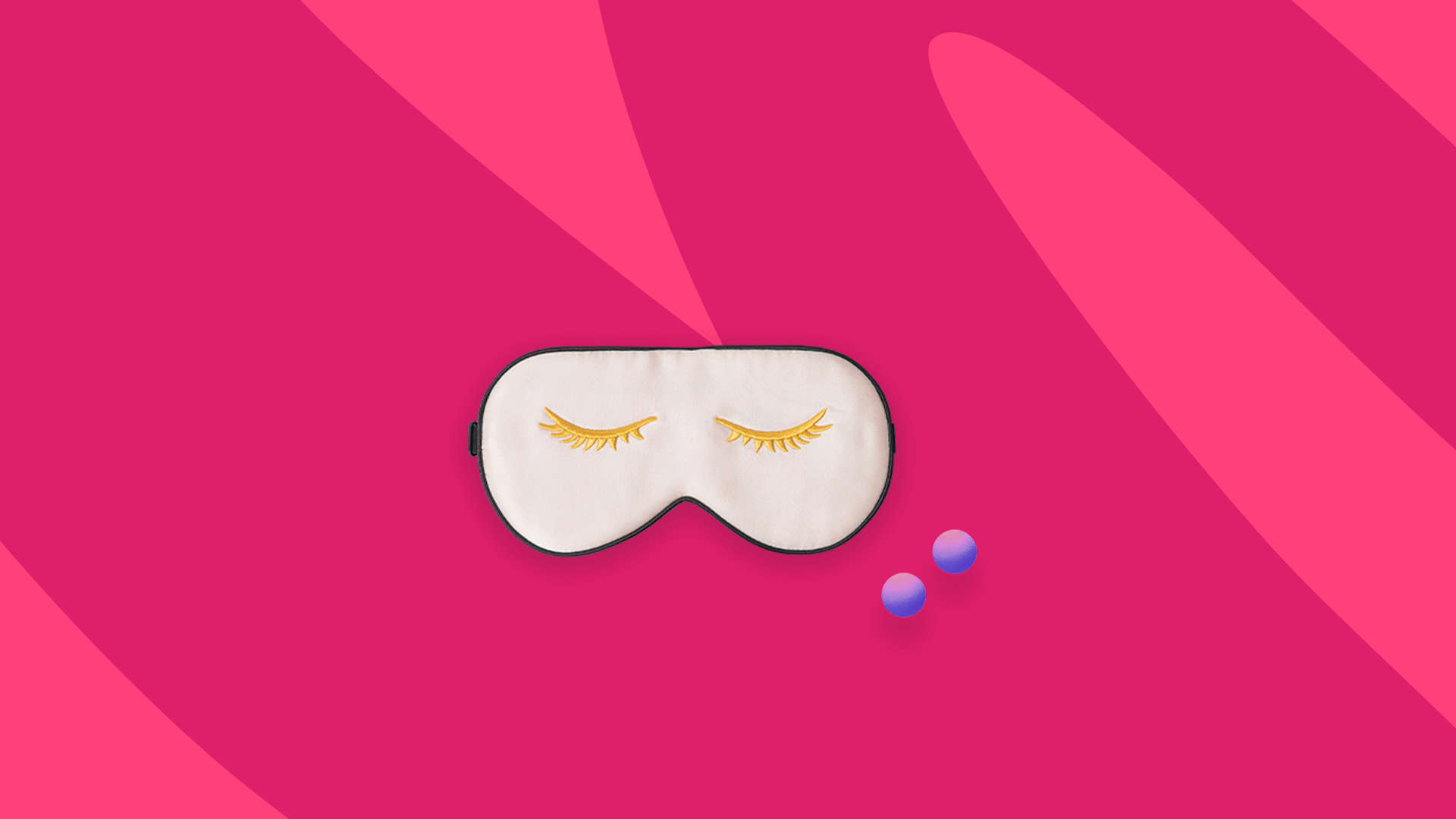 A sleep mask and pills — amitriptyline for sleep