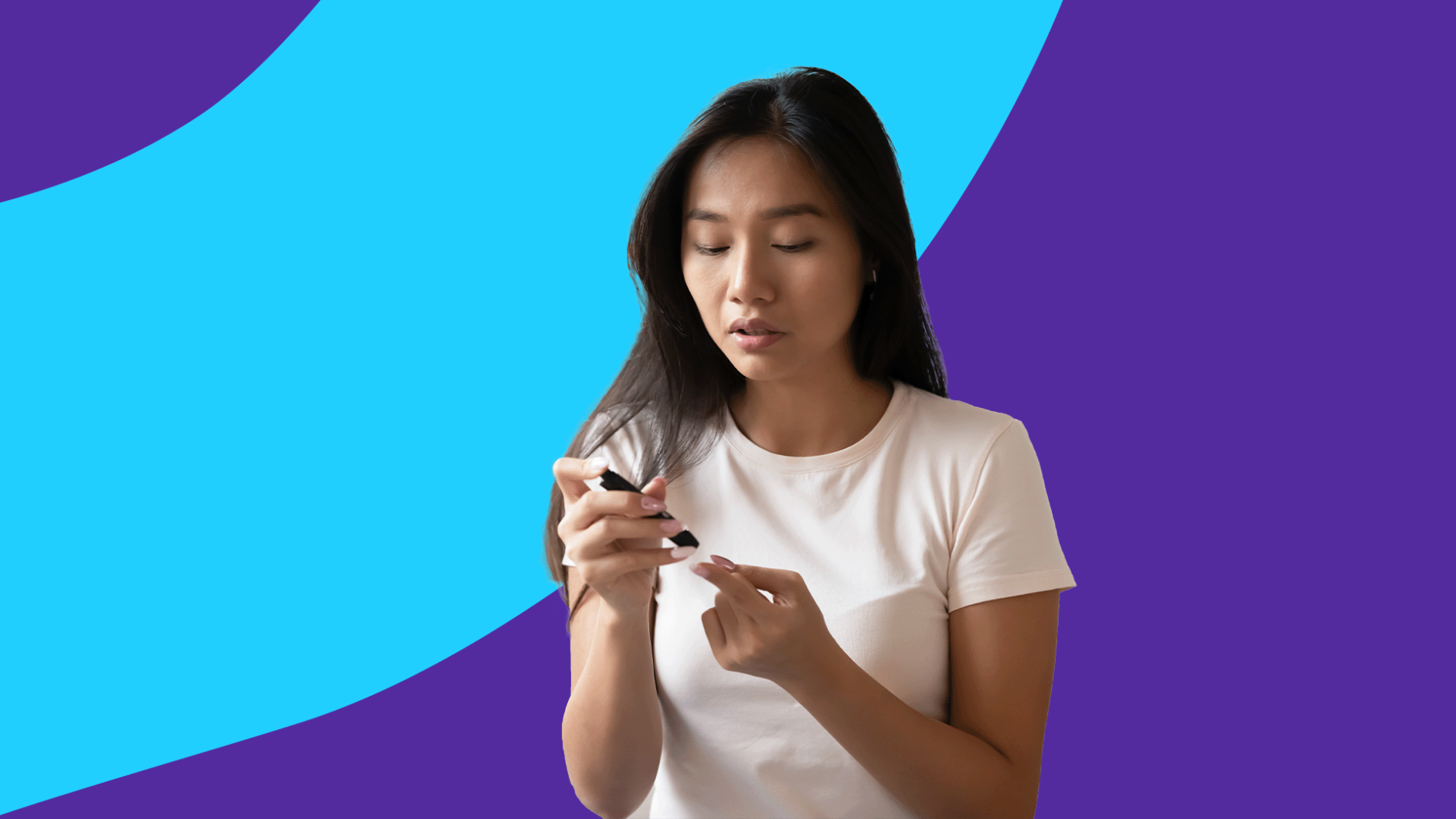 woman testing blood glucose - can you die from diabetes