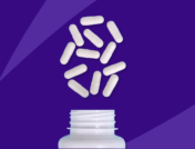 Rx capsules and pill bottle: Budesonide side effects and how to avoid them