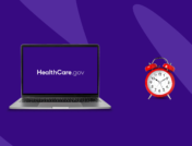 A computer and alarm clock — how to get health insurance after open enrollment