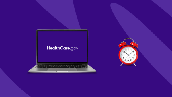 A computer and alarm clock — how to get health insurance after open enrollment