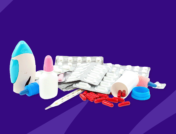 A group of pharmacy items — preparing for cold and flu season