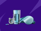 sleep mask and alarm clock - melatonin overdose