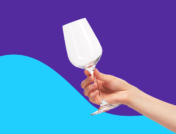 empty wine glass - dry january benefits