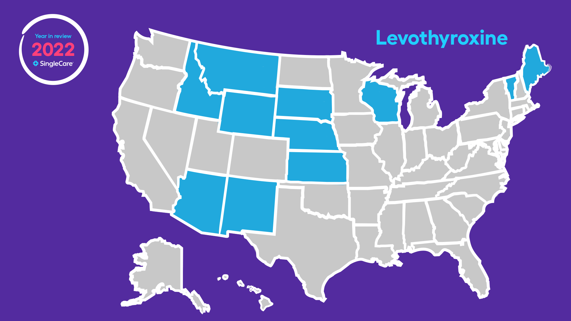 levothyroxine - most common prescriptions