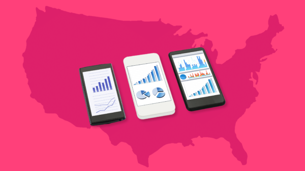 Cell phones with graphs: Cyberbullying statistics 2022