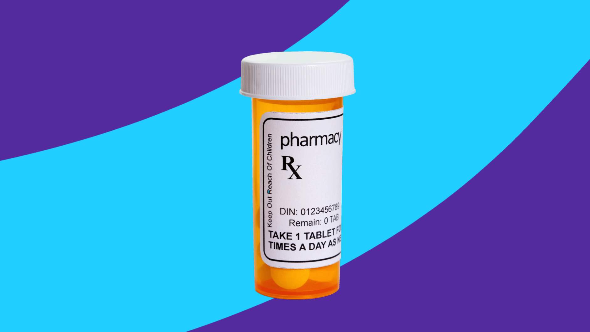 Rx pill bottle: Medicare prescription drug plans