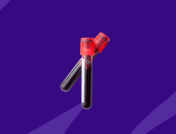 Blood vials: dangerous blood sugar levels