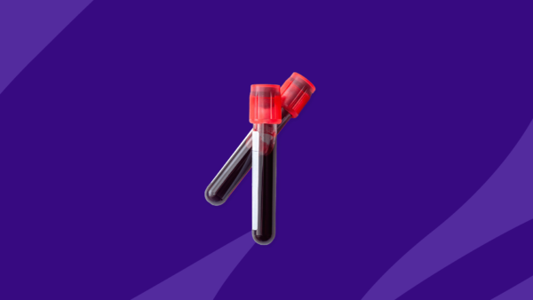 Blood vials: dangerous blood sugar levels