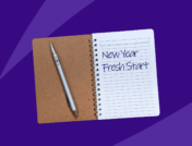 New Year journal - how to help patients achieve new years resolutions