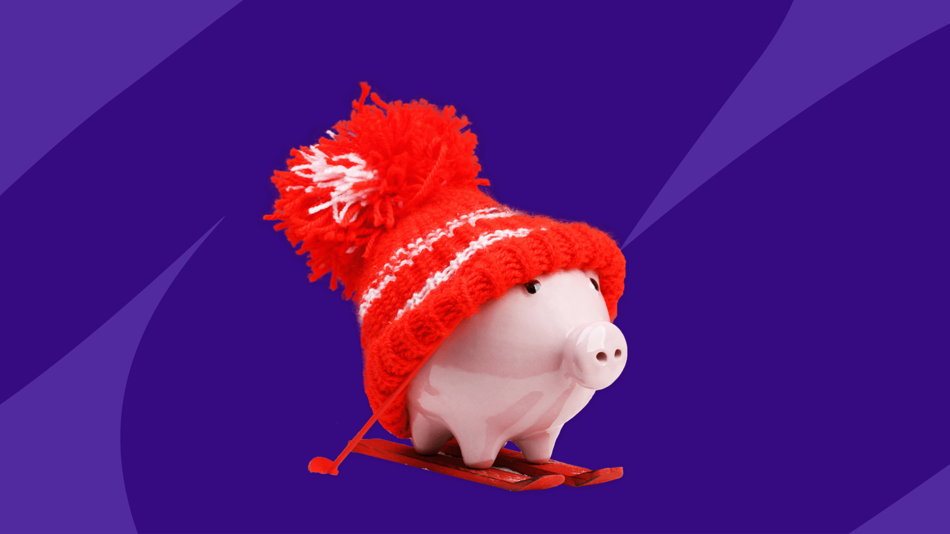 piggy bank wearing a knit hat - SingleCare reviews