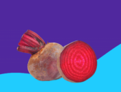 image of two beets - beets benefits