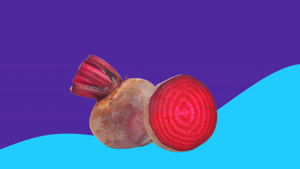 image of two beets - beets benefits