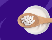 spoon full of probiotics capsules - counseling patients on probiotics