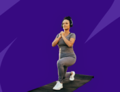 Woman working out - nausea after working out