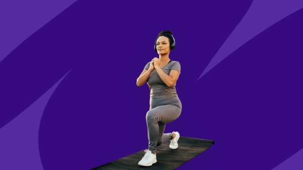 Woman working out - nausea after working out