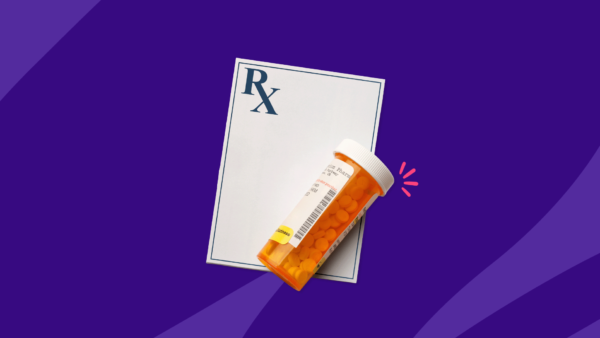 Rx prescription pad and Rx pill bottle: Sepsis symptoms