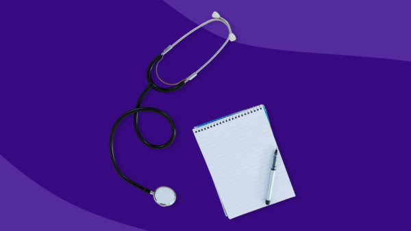 Stethoscope with notebook and pen: How to stop hand tremors naturally