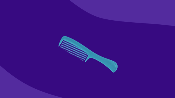 Hair comb: Dandruff vs. dry scalp