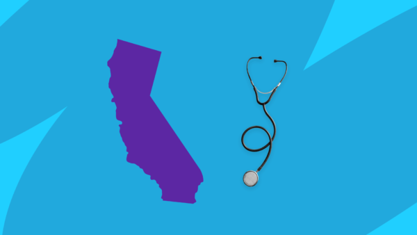 California state map and stethoscope: Guide to Medicaid in California
