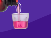 Cough syrup pouring into measuring cup: Pseudoeph-bromphen-dm alternatives