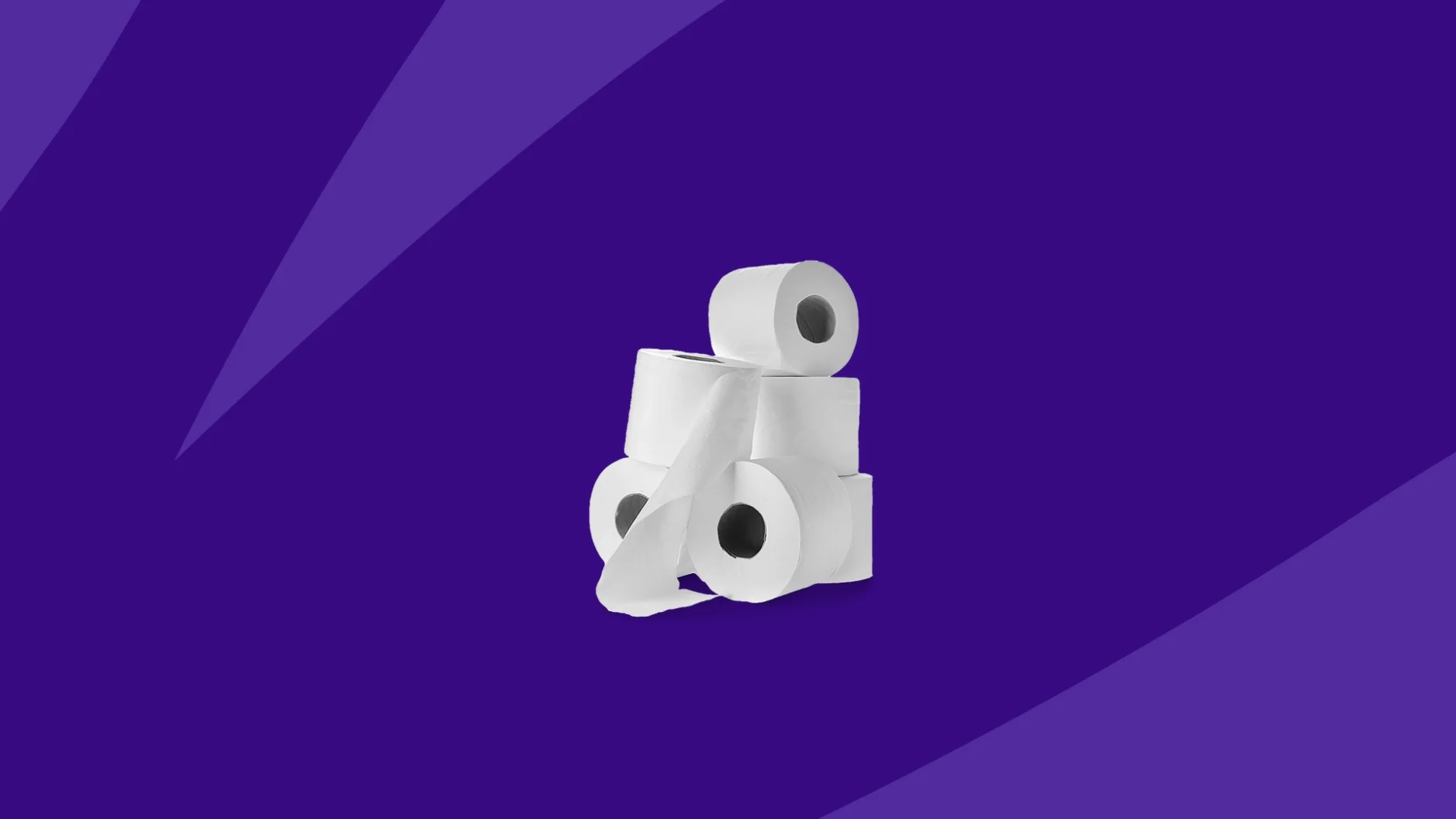 Pile of toilet paper tolls - constipation in elderly patients