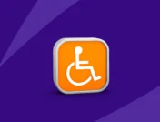 Handicap symbol on purple background - What conditions qualify for disability benefits?