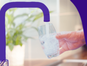 Water pouring from faucet into glass: How much water should you drink a day?