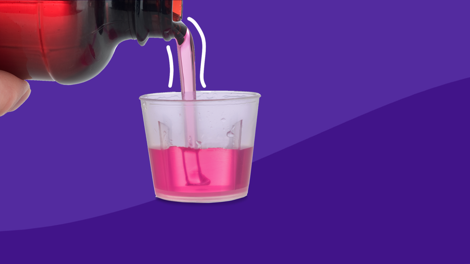 Rx syrup puring into medical measuring cup: Promethazine interactions