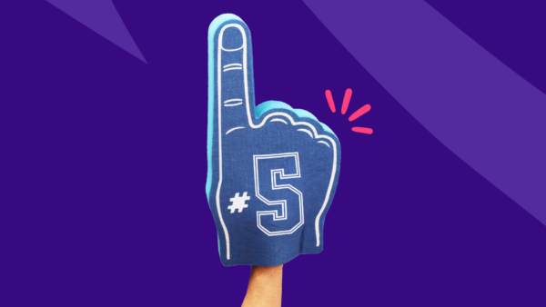 A foam finger | the top articles for pharmacists