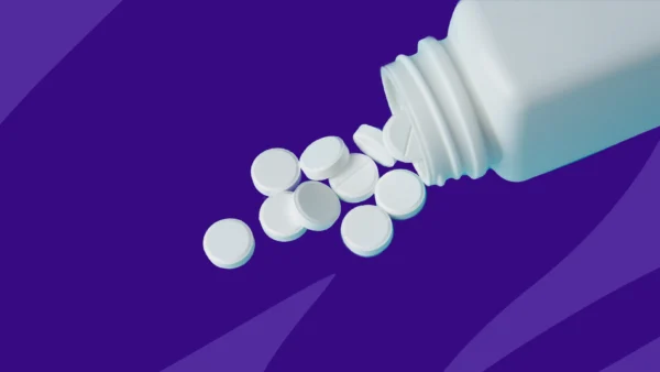A bottle of pills | prednisone withdrawal