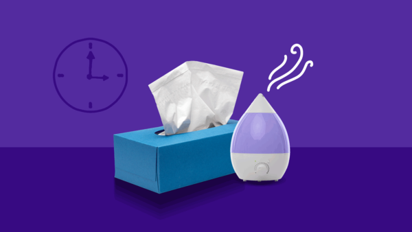 Box of tissue and humidifier: How to relieve sinus pressure