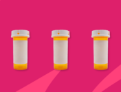 Three Rx pill bottles: Zolpidem interactions