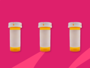 Three Rx pill bottles: Doxycycline-hyclate interactions