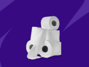 A stack of toilet paper rolls: What will make you poop fast?